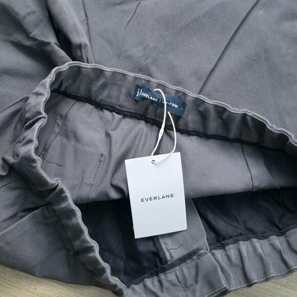 Everlane Uniform The Pull-On Performance Chino Dark Gray Short Men Sz L 34-36 - Picture 5 of 11